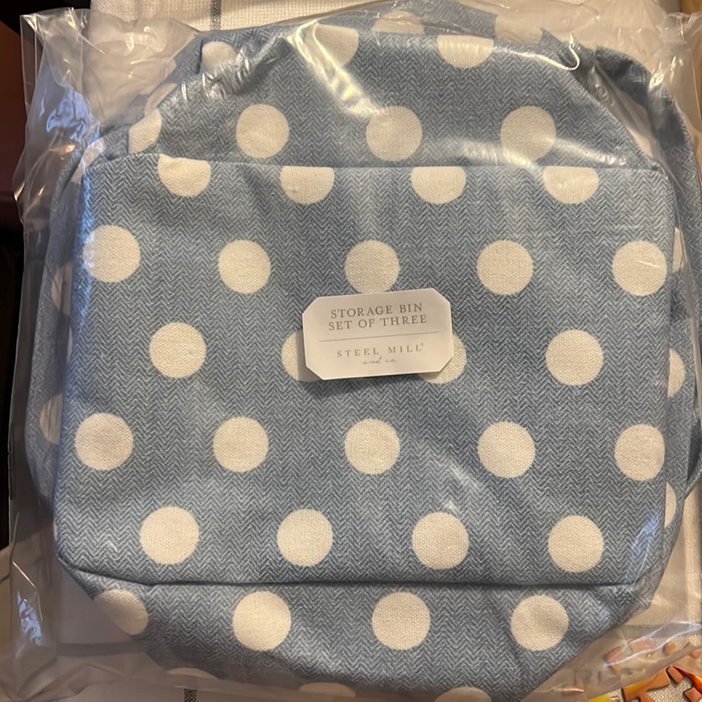 Steel Mill & Co. storage bin set